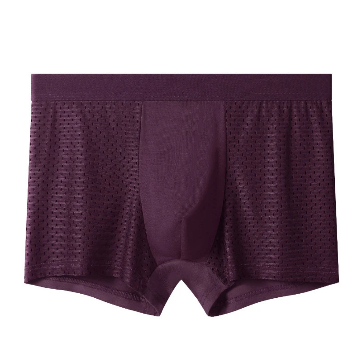Atmungsaktive und leichte Herren-Boxershorts aus Eis-Seide