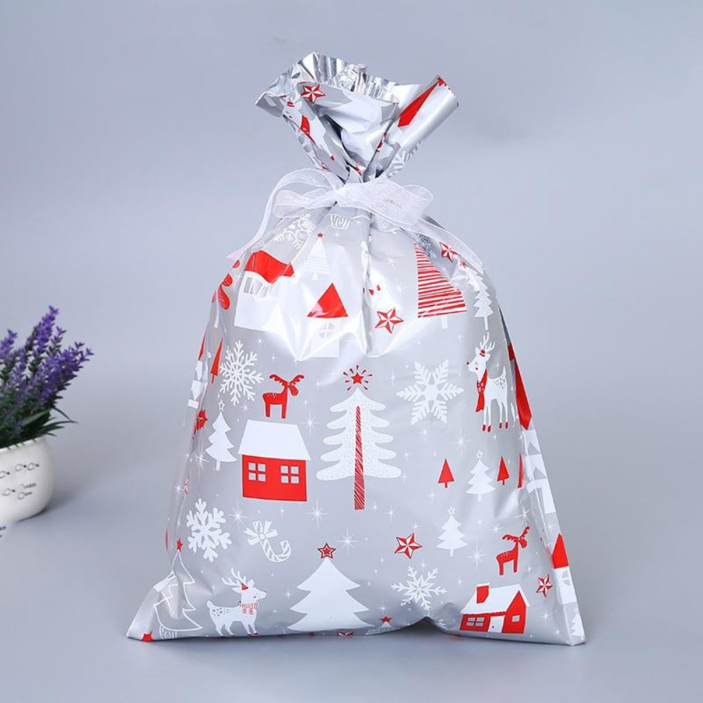 Wiederverwendbare Geschenk-Tasche Ökologisch Weihnachten