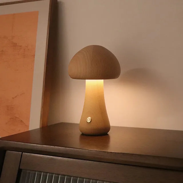 Elegante Pilzförmige Tischlampe