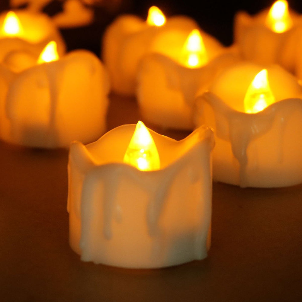 Warmlicht | Flammenlose LED-Dekokerzen