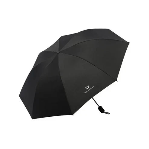 Kompakter, faltbarer Regenschirm mit UV-Schutz