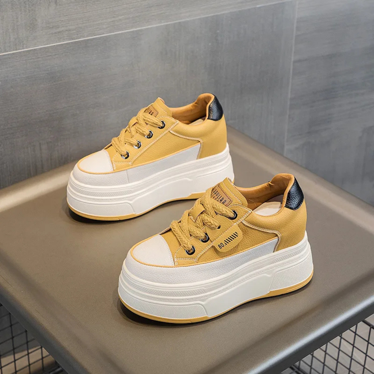 Plateau-Schuhe mit 9 cm Absatz für Moderne Frauen