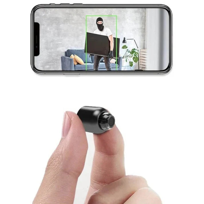 Caméra de Surveillance Discrète Wi-Fi – Enregistrement Vidéo HD à Distance - Santeova
