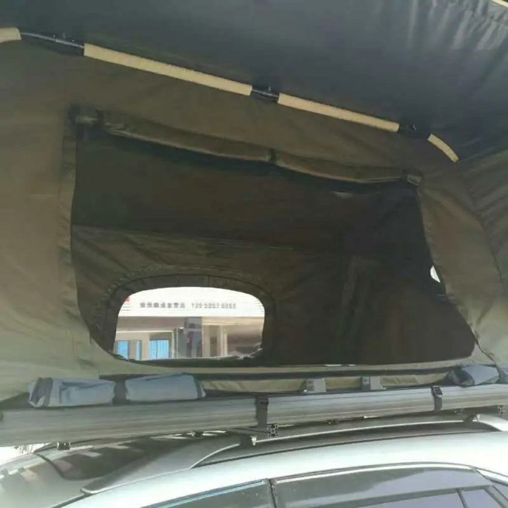 Elektrisches Dachzelt fürs Auto mit einfacher Installation