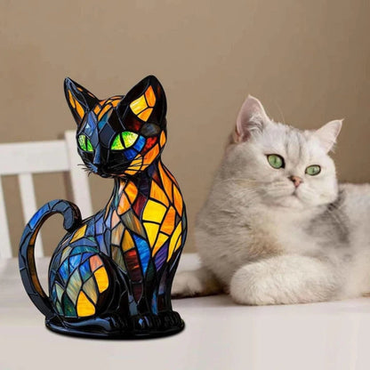 Lustige und Bunte Katzenlampe
