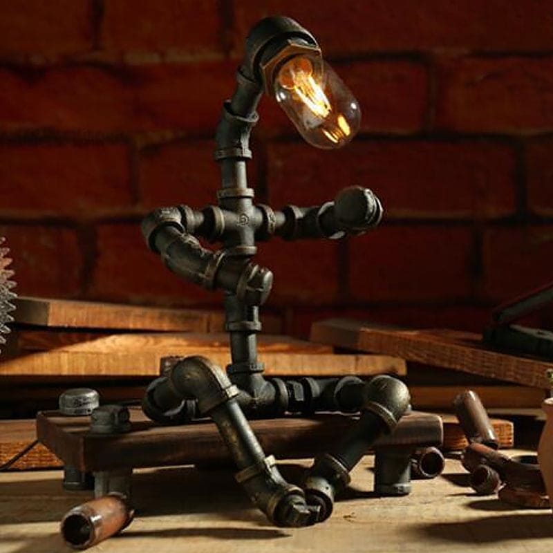 Futuristische Schreibtischlampe Roboter