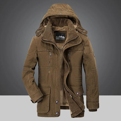 Warme Herren-Parka für den Winter