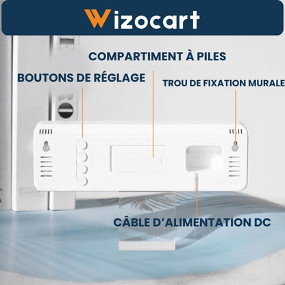 Moderne Digitale LED-Wanduhr