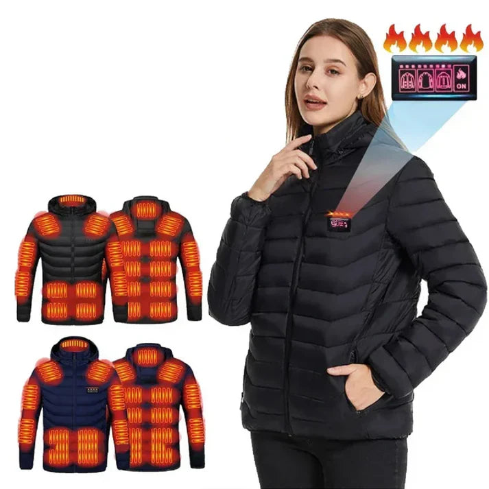 Elektrische Heizjacke mit 21 Heizzonen