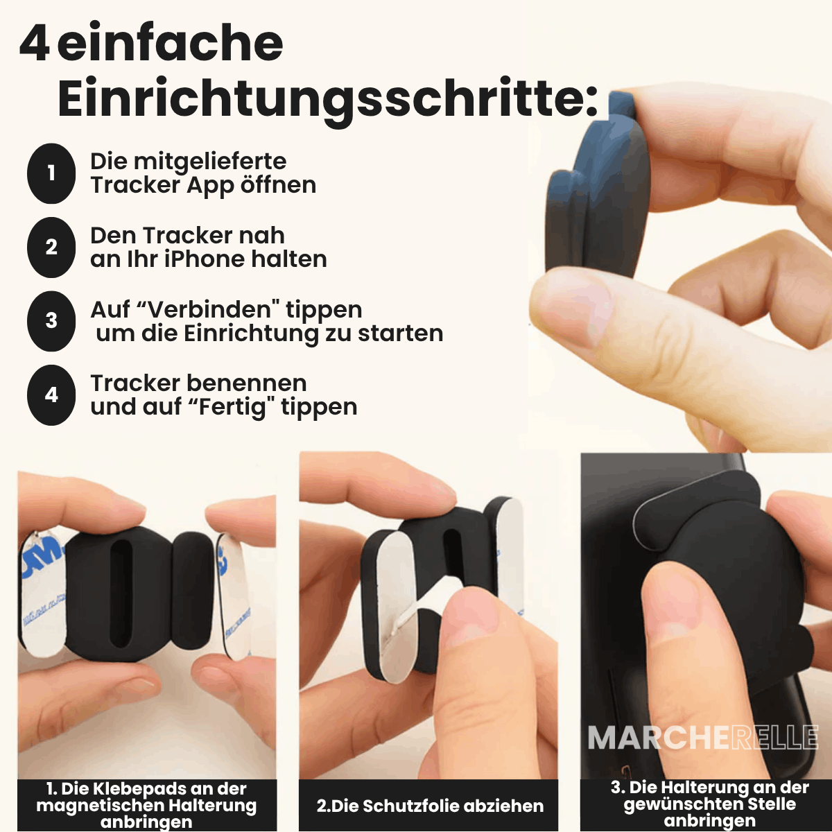 Marcherelle – GPS-Tracker für Kinder ohne Abonnement