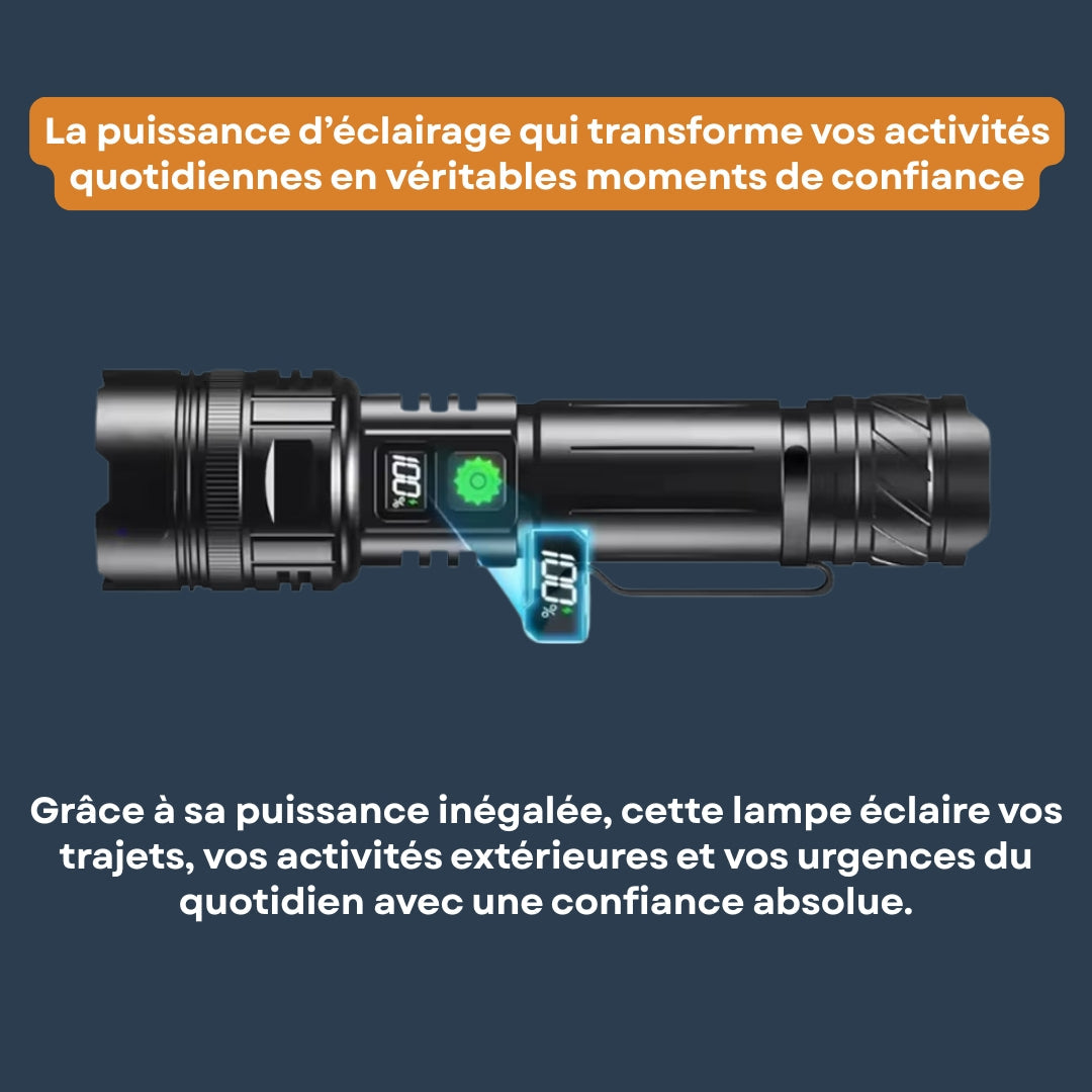 Leistungsstarke und Kompakte LED-Taschenlampe