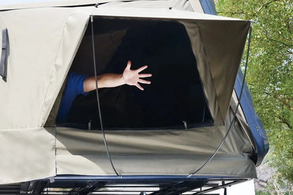 Kompaktes 3-Personen-Dachzelt fürs Auto