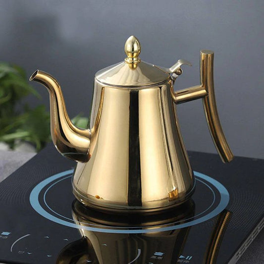 Bouilloire Électrique Inox Design avec Filtre Intégré - Foivo