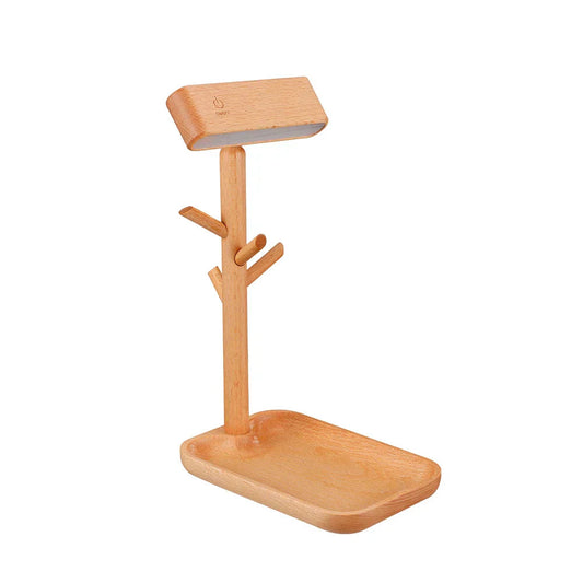 Lampe de Table Régulable avec Compartiment de Rangement Intégré - Foivo