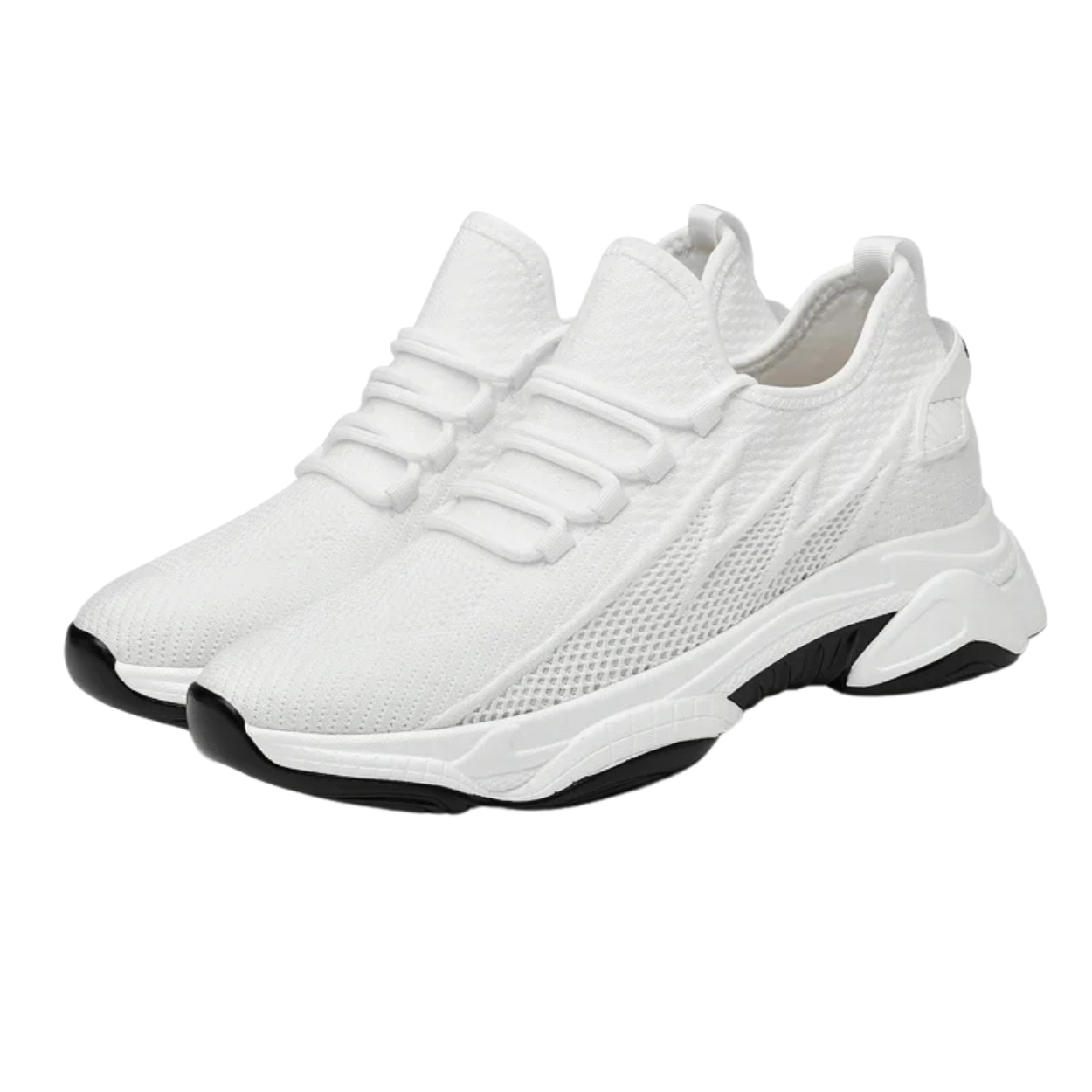 Sportliche Schuhe mit Dezenter +7 cm Erhöhung