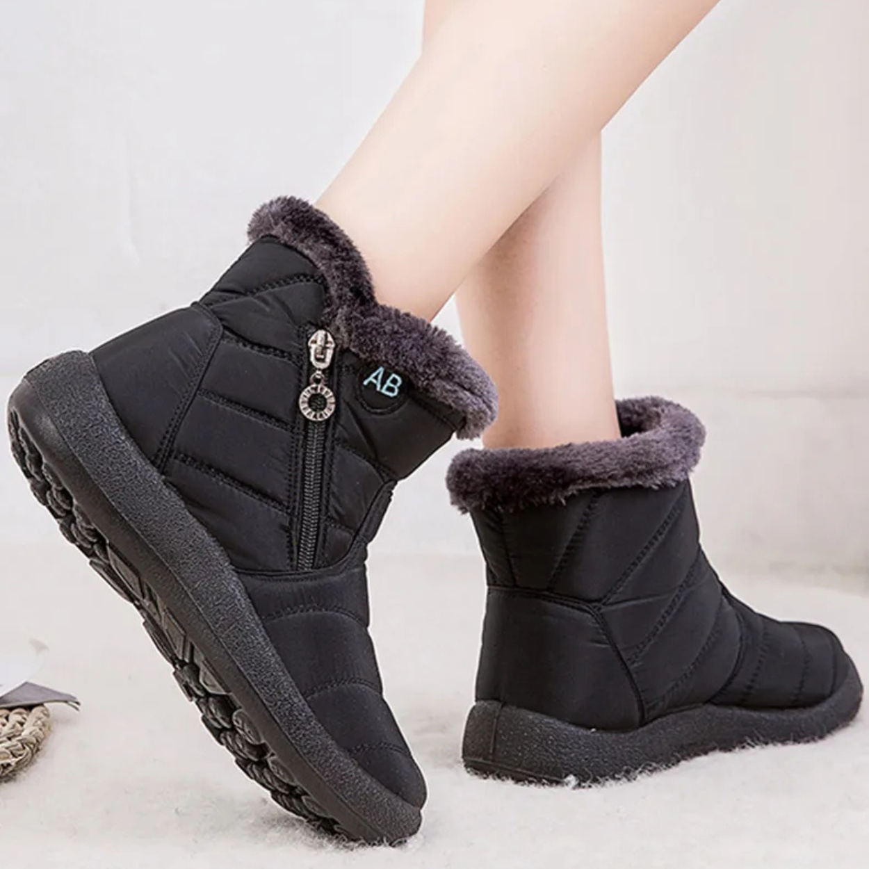 Warme und wasserdichte Winterstiefel