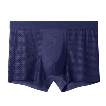Atmungsaktive und leichte Herren-Boxershorts aus Eis-Seide