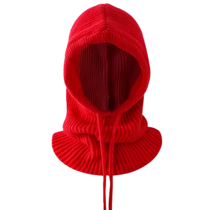 Unisex Gestrickte Winter-Kapuzenhaube