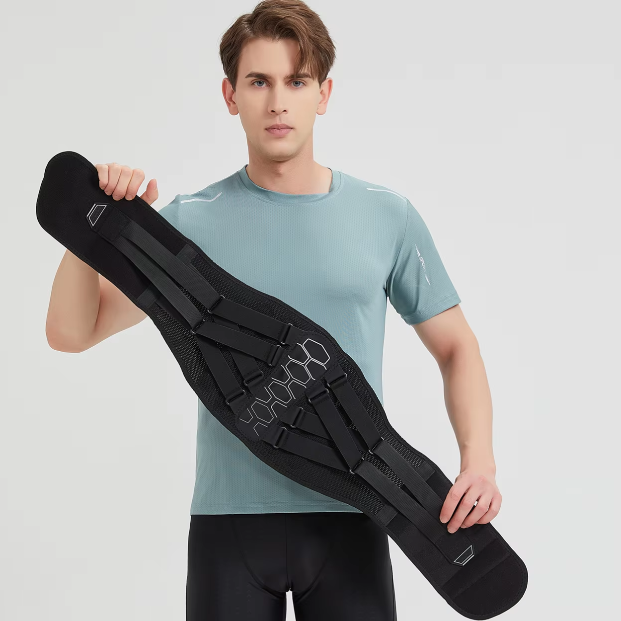 Gedämpfter Lendenstützgürtel