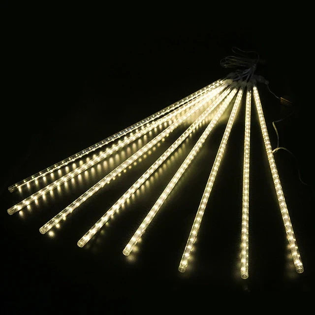 Leuchtende Energiespar-Weihnachtsgirlande für den Außenbereich