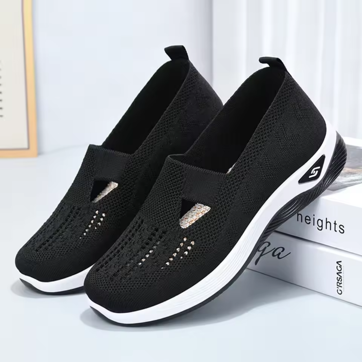 Bequeme, atmungsaktive orthopädische Damenschuhe