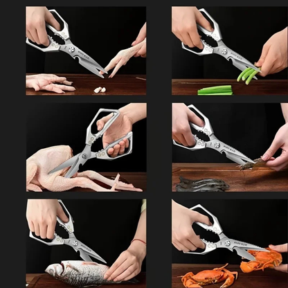 Professionelle scharfe Küchenschere