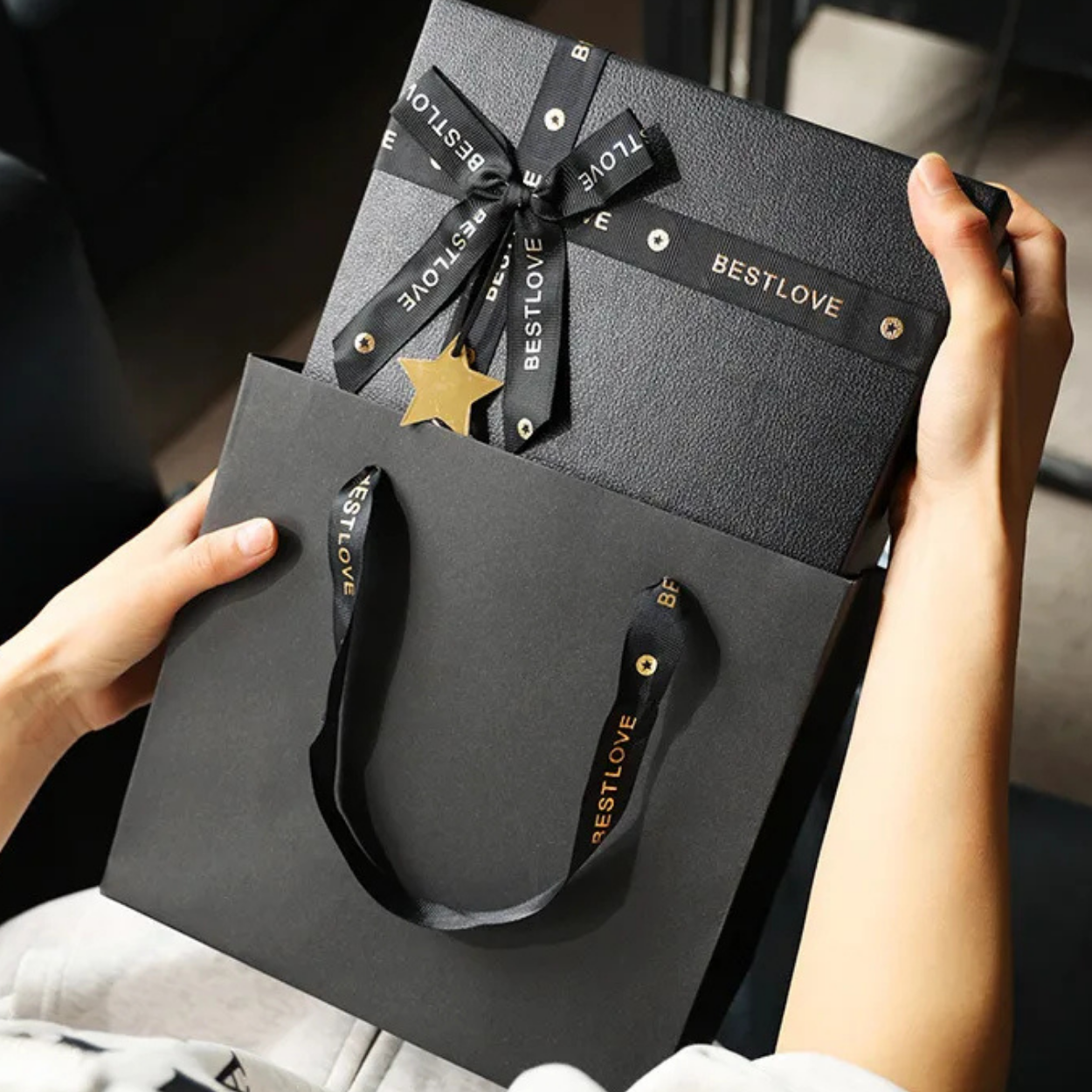 Geschenkset Duftkerze und Raumduft-Diffusor