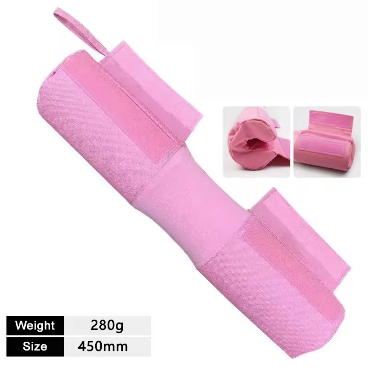 Bequemes Schulterpolster für Hanteln und Kniebeugen