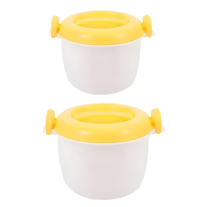 Schneller und praktischer Mikrowellen-Reiskocher