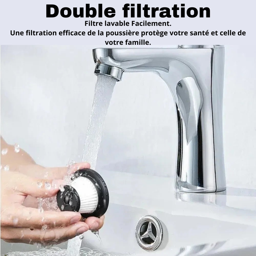 Kabelloser, leistungsstarker und leichter Auto-Staubsauger