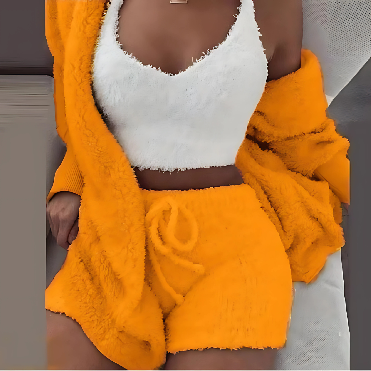 Weicher und bequemer Damen-Pyjama für Zuhause