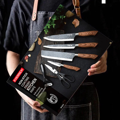 Scharfe und robuste Edelstahl-Küchenmesser