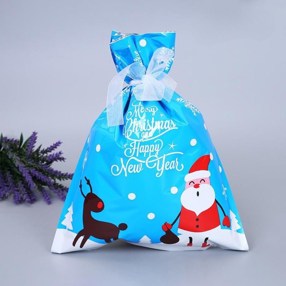 Wiederverwendbare Geschenk-Tasche Ökologisch Weihnachten