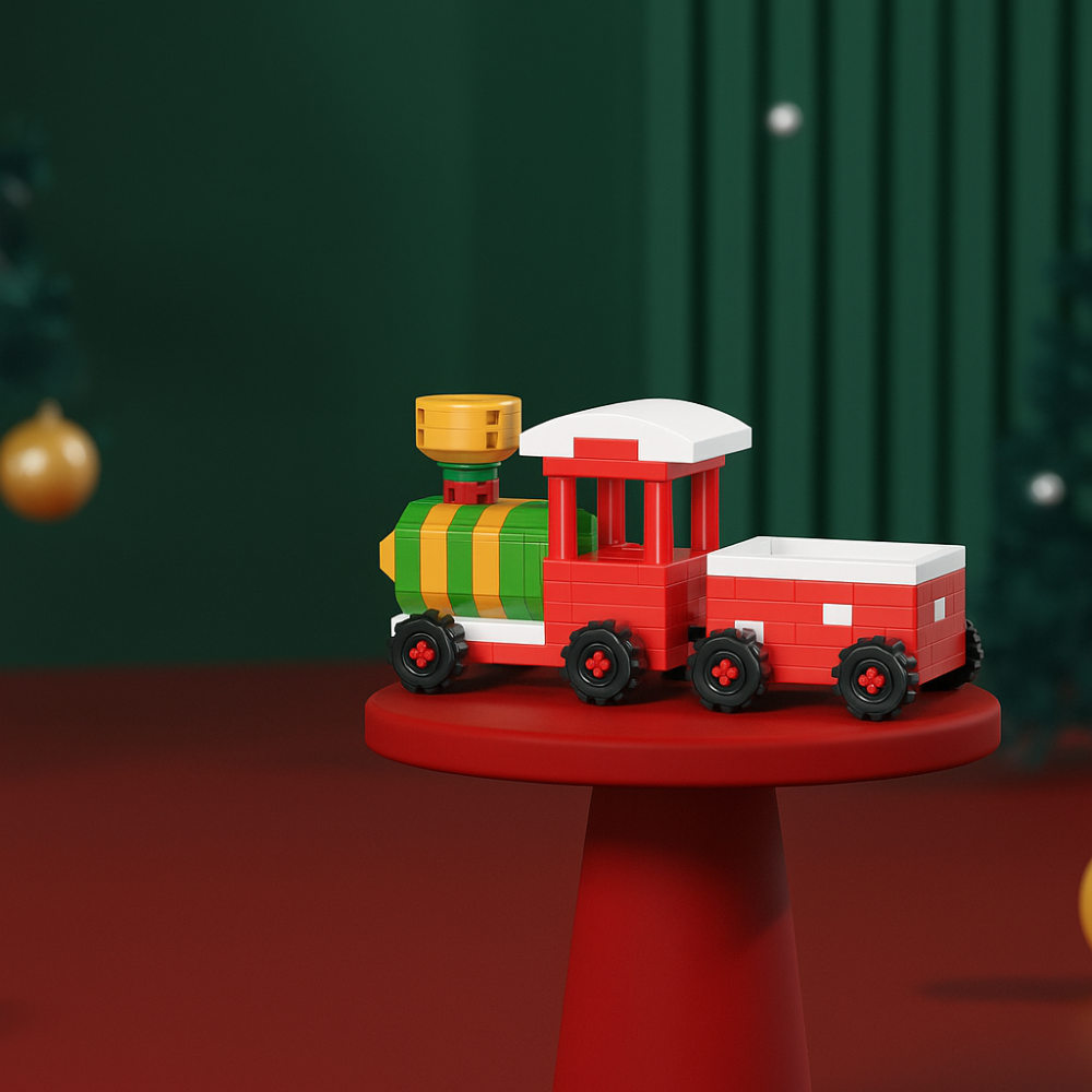 Buntes Bauspiel für Kinder und Erwachsene