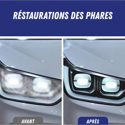 Schnelle und effektive Scheinwerfer-Reparaturflüssigkeit fürs Auto