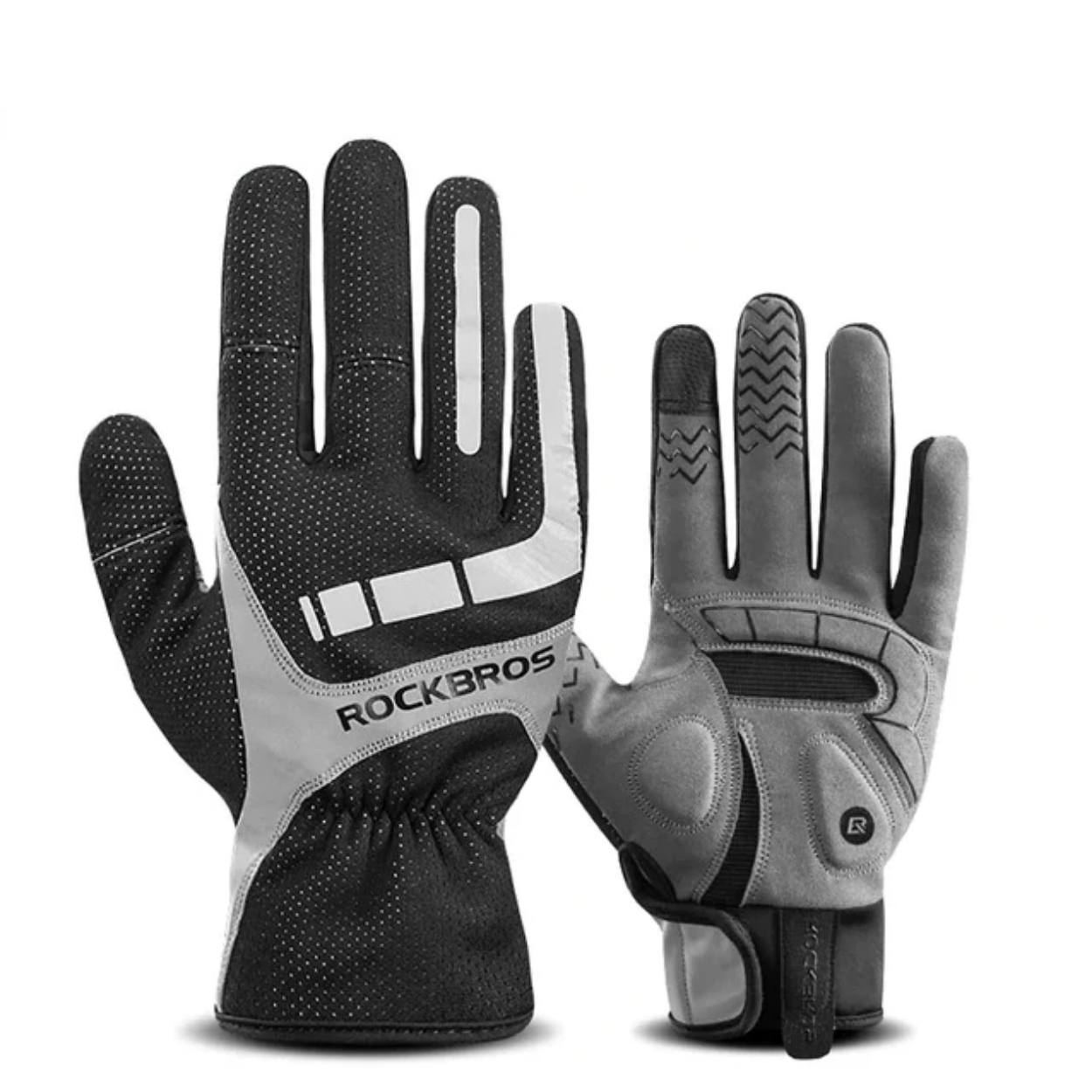 Warme und wasserdichte Winter-Radfahrhandschuhe