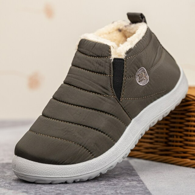 Warme und griffige Winterstiefeletten