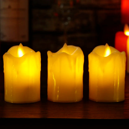 Sichere LED-Kerzen für Feste und Abende