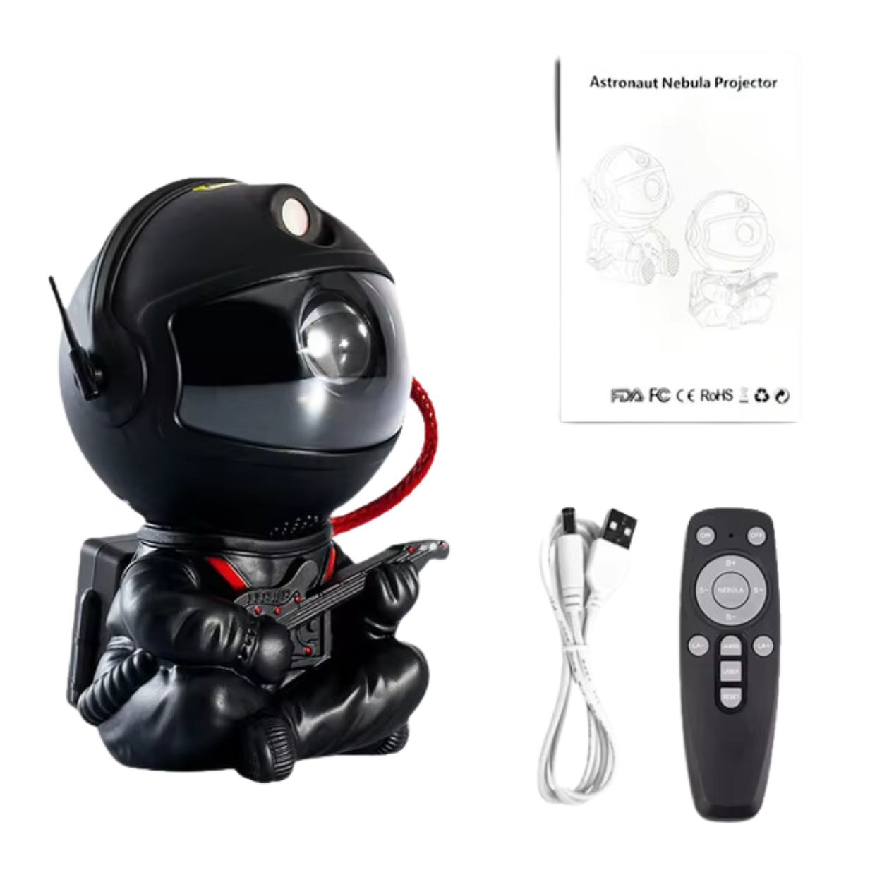 LED-Projektorlampe mit Astralem Design