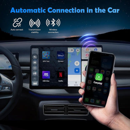 Marcherelle™ – Adaptateur CarPlay Sans Fil Compatible iOS & Android