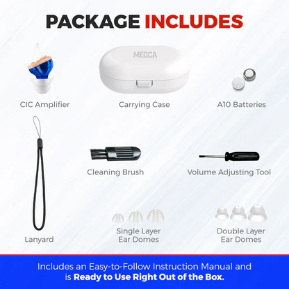 Marcherelle™ – Aides Auditives Intra-Auriculaires Rechargeables Discrètes