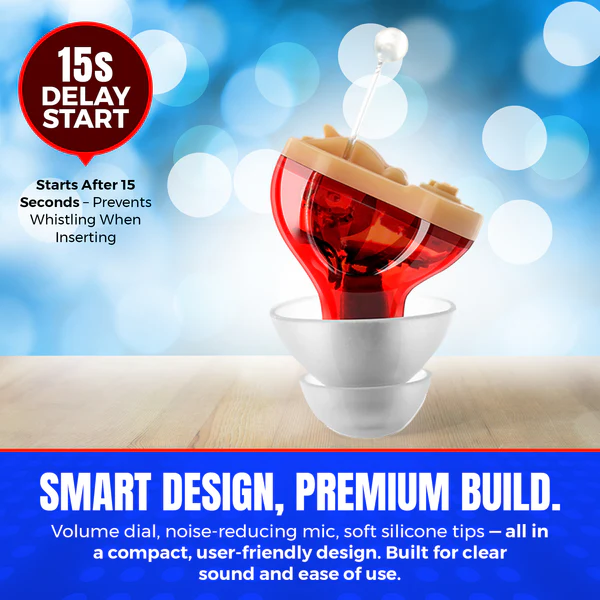 Marcherelle™ – Aides Auditives Intra-Auriculaires Rechargeables Discrètes