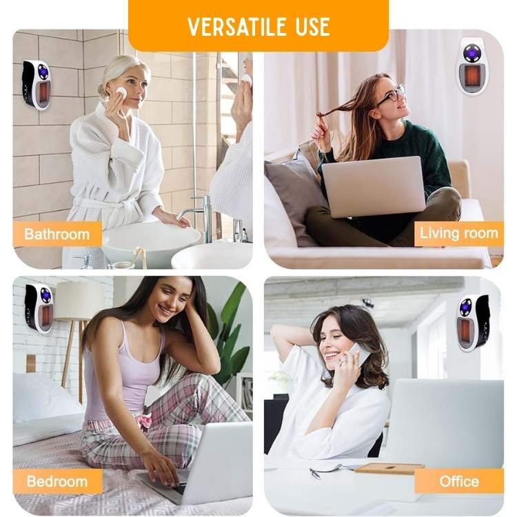 Marcherelle™ – Chauffage d’Appoint Électrique Économique & Portable