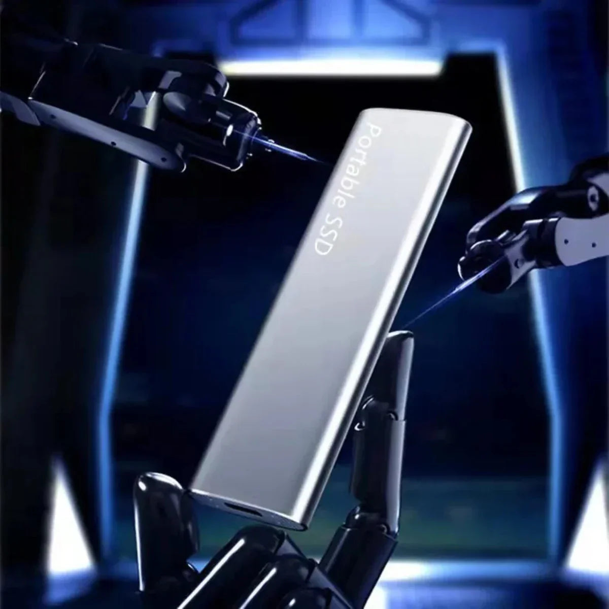 Marcherelle™ – Disque Dur Externe Compact & Compatible Multi Appareils