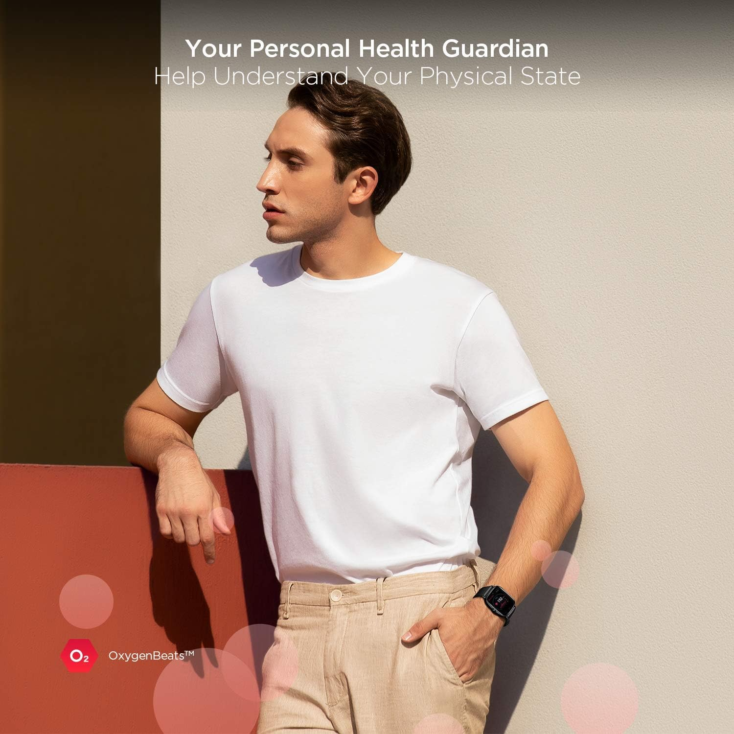 Marcherelle™ | Montre Connectée GPS AMOLED avec Suivi de Santé et Appels Bluetooth