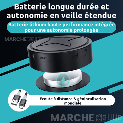 Marcherelle™ – Traceur GPS Moto Sans Abonnement Discret & Fiable