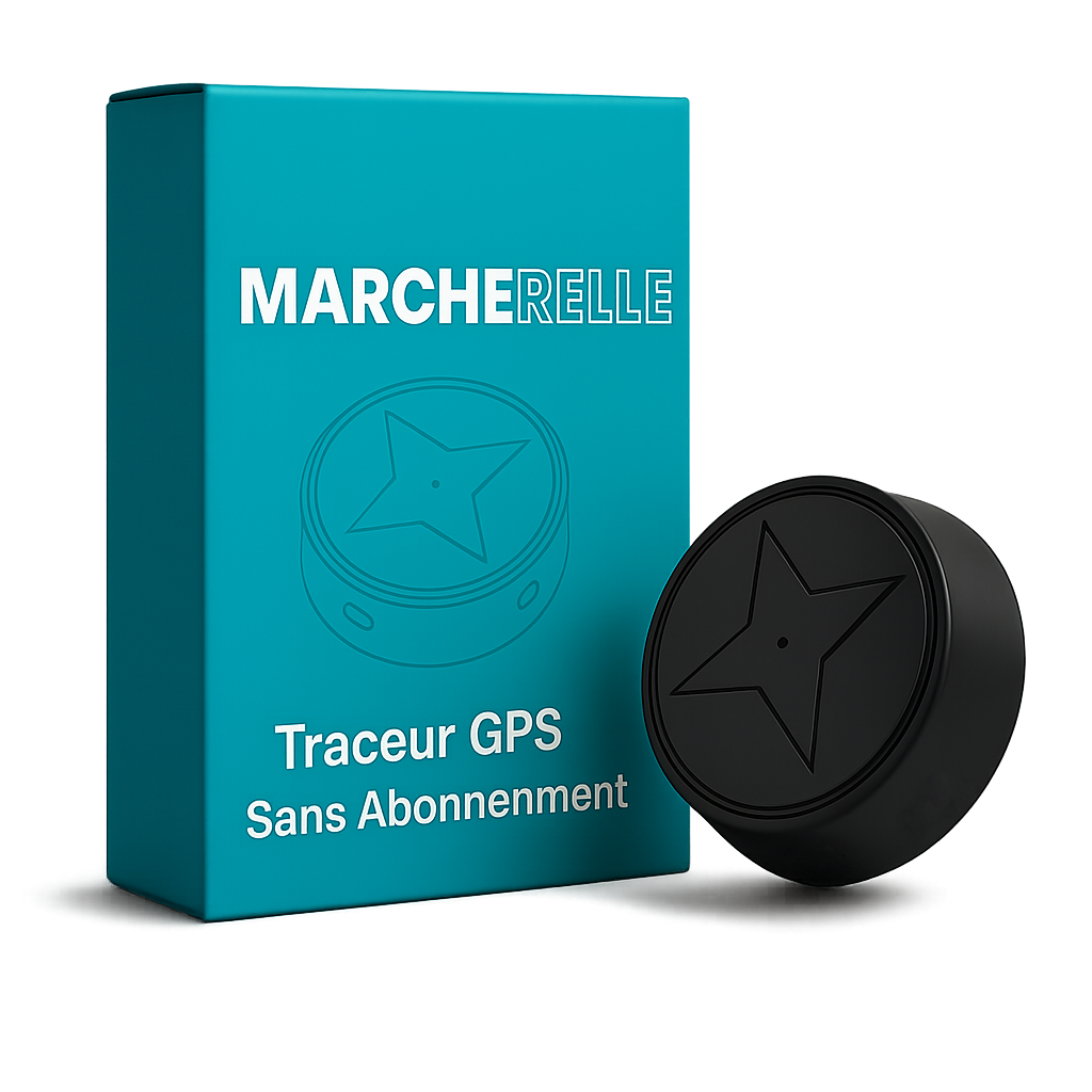 Marcherelle™ – Traceur GPS Voiture Compact avec Suivi en Temps Réel