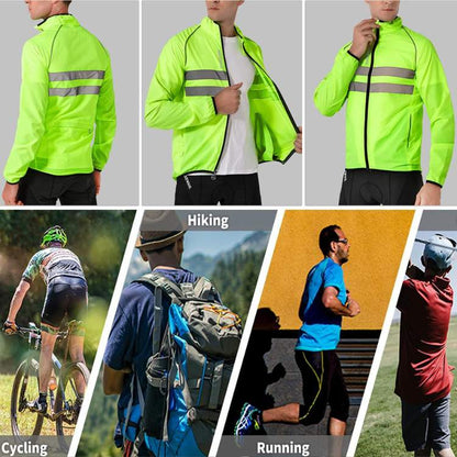 Marcherelle™ – Veste Imperméable avec Protection Coupe-Vent et Détails Réfléchissants
