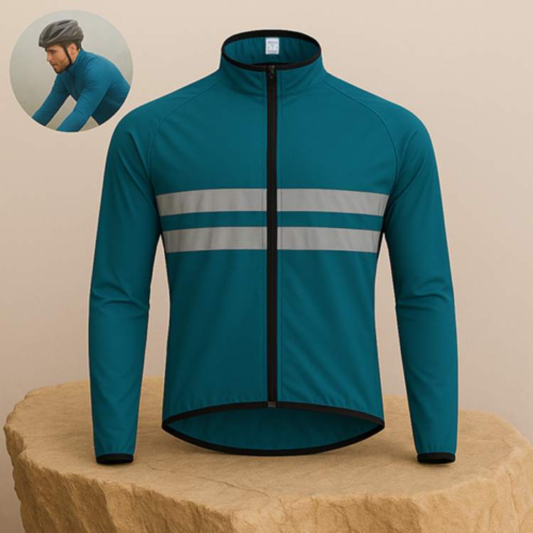 Marcherelle™ – Veste Imperméable avec Protection Coupe-Vent et Détails Réfléchissants