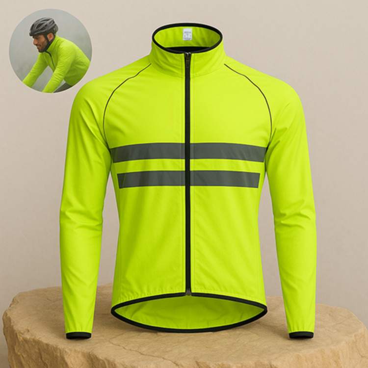 Marcherelle™ – Veste Imperméable avec Protection Coupe-Vent et Détails Réfléchissants